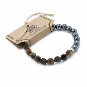 Courage Grounding Faceted Bracelet Tiger Eye