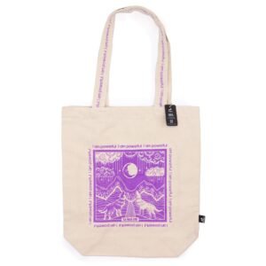 Inner Power Tarot Cotton Tote Bag