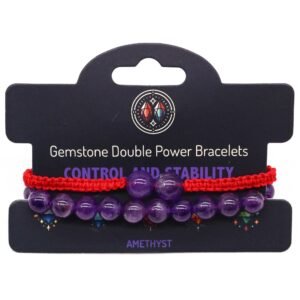 Serene Balance Double Power Bracelet Amethyst