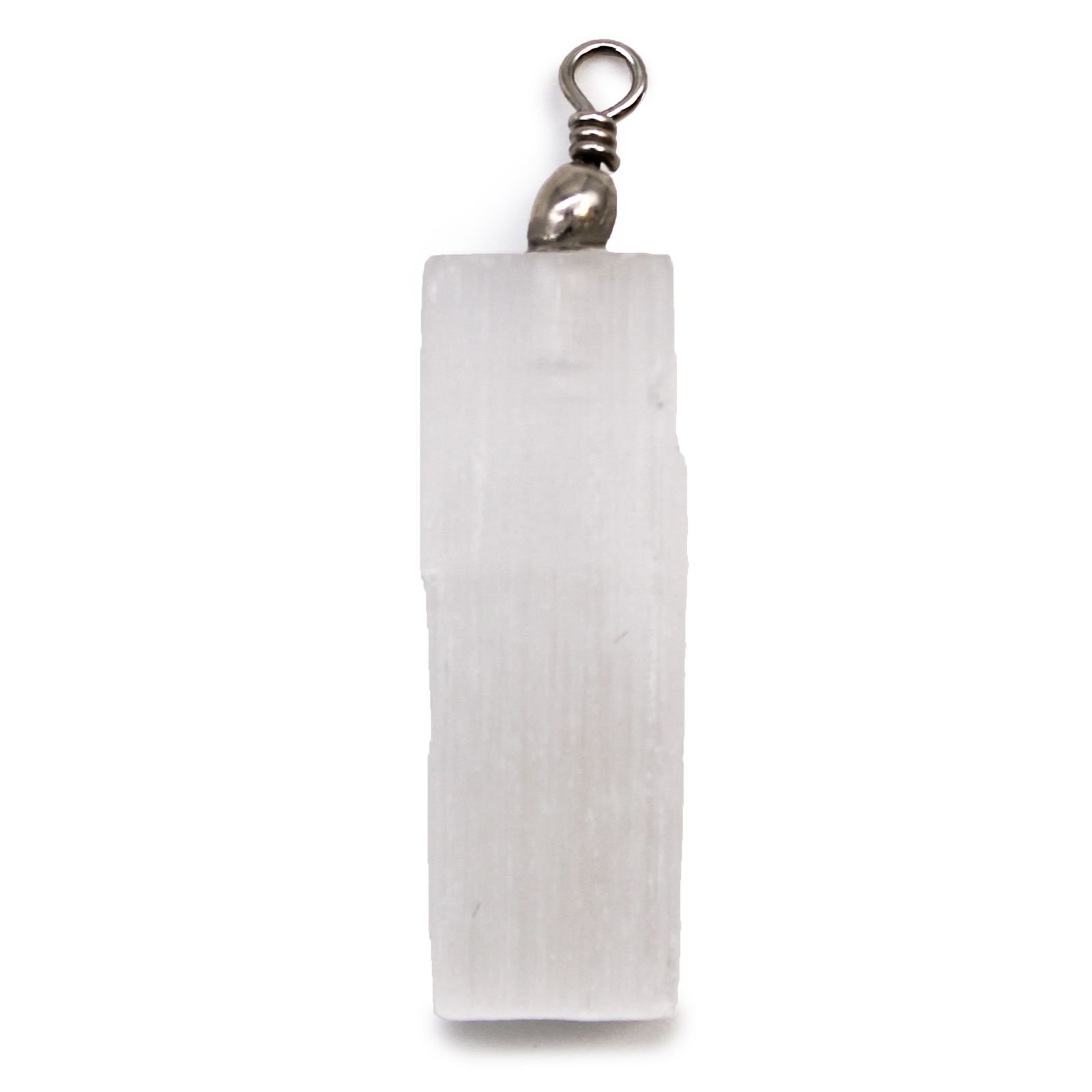 pure light pendant raw selenite crystal Pure Light Pendant Raw Selenite Crystal