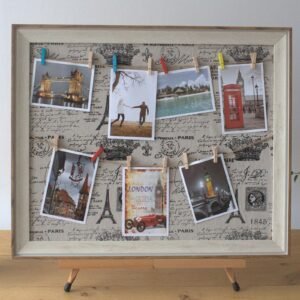 Romantic Display DIY Peg Photo Frame Paris