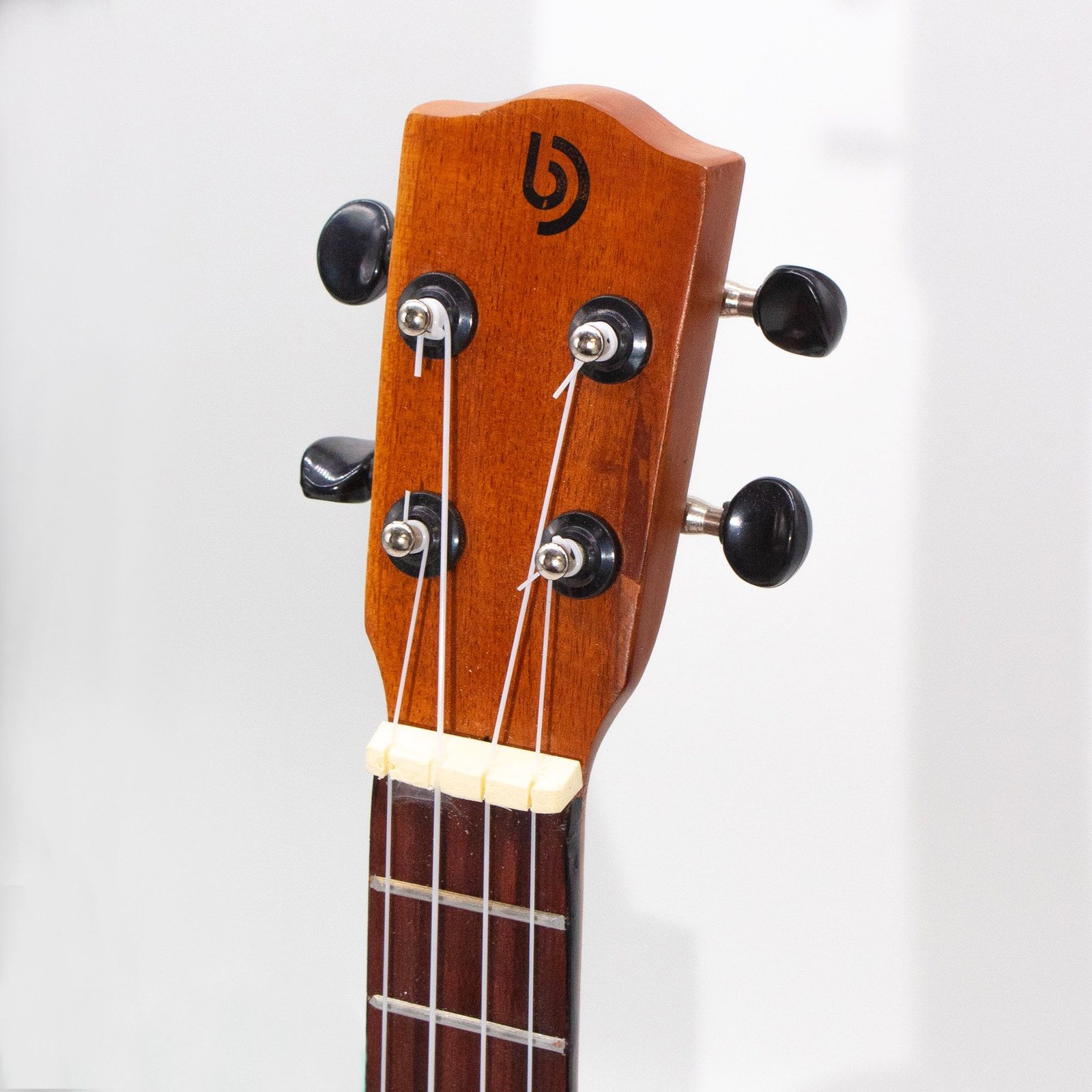 uplifting orange sunburst acoustic ukulele Uplifting Orange Sunburst Acoustic Ukulele - Image 4