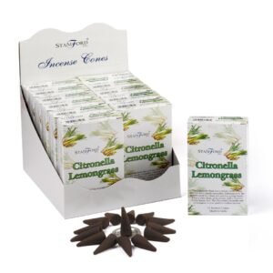 Refreshing Garden Incense Cones Citronella Lemongrass