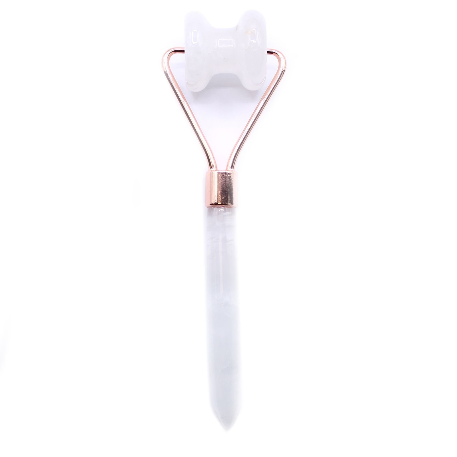 sculpting facial roller clear rock quartz Sculpting Facial Roller Clear Rock Quartz
