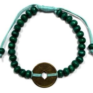 Prosperity Flow Feng Shui Green Bracelet