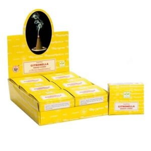 Refreshing Citronella Dhoop Incense Cones