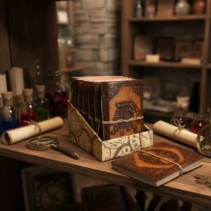 Mystic Symbols Leather Notebook Assorted Designs