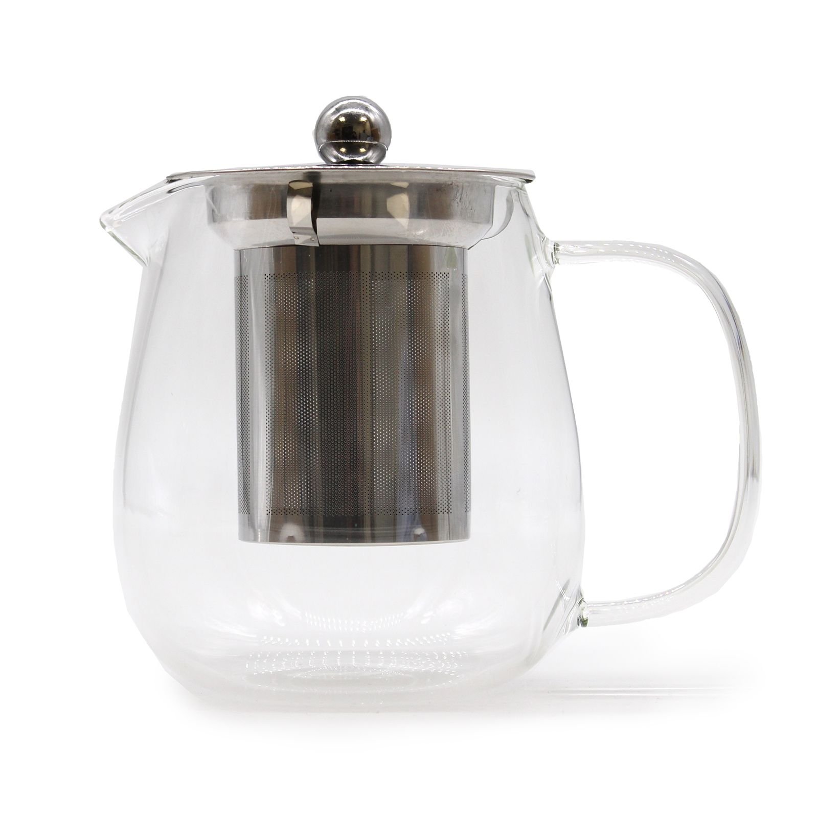 everyday serenity contemporary glass infuser teapot Everyday Serenity Contemporary Glass Infuser Teapot - Image 2