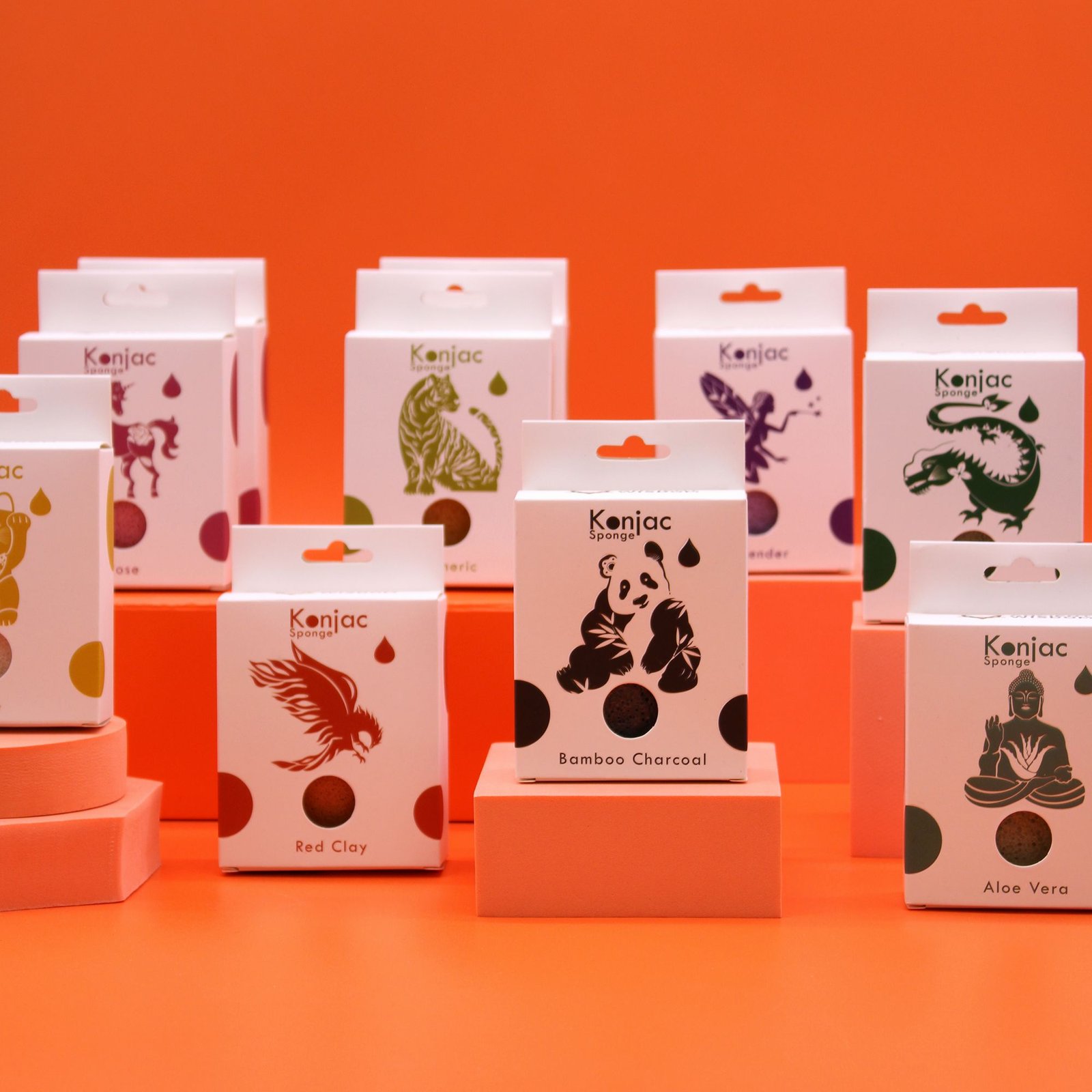 soothing facial konjac sponge aloe vera Soothing Facial Konjac Sponge Aloe Vera - Image 2