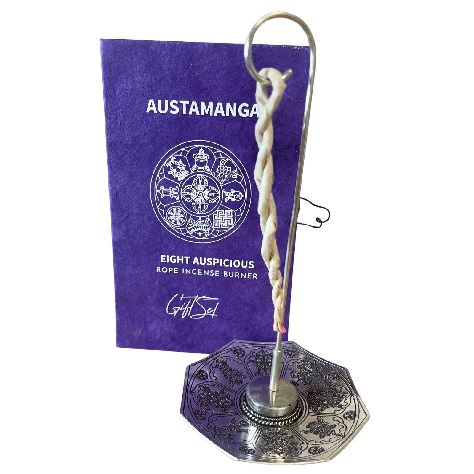 protective rope incense set astamangal symbols Protective Rope Incense Set Astamangal Symbols