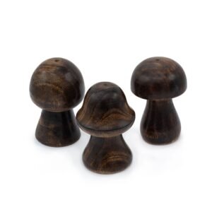 Whimsical Mini Mushroom Wooden Incense Holders