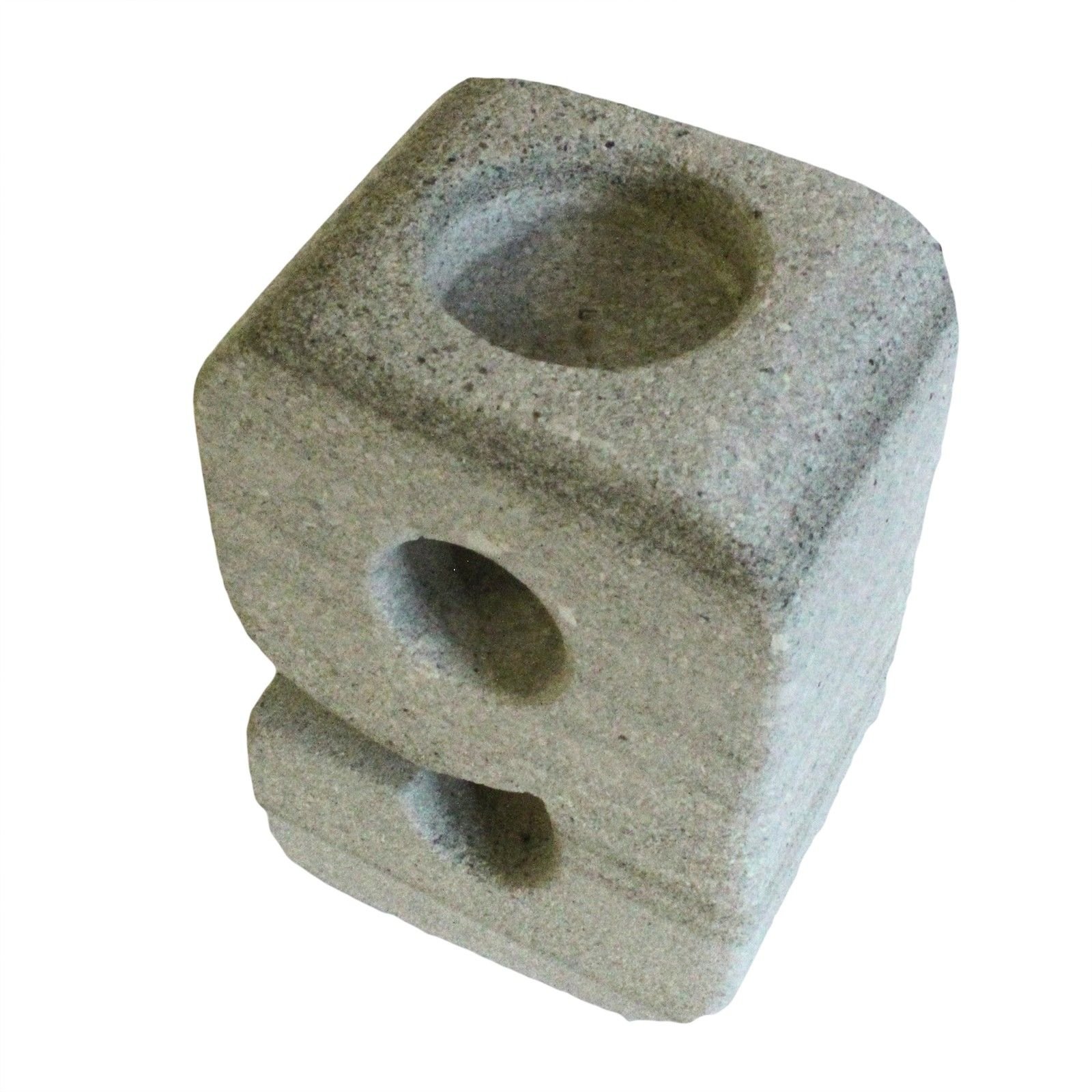 modern number candle holder granite nine Modern Number Candle Holder Granite Nine - Image 2