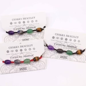 Intuitive Guidance Chakra Bracelet Gem Beads