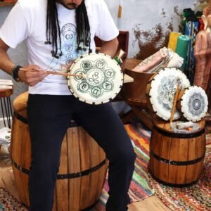 Chakra Balance Shamanic Frame Drum 25cm