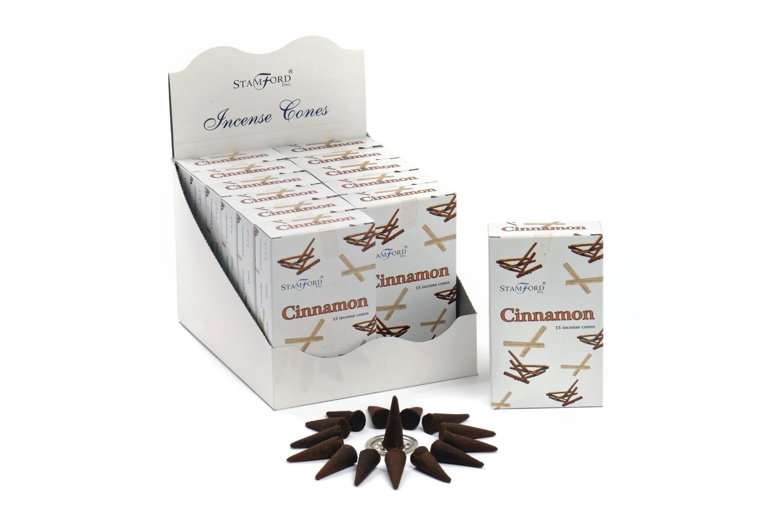 spiced warmth incense cones cinnamon Spiced Warmth Incense Cones Cinnamon - Image 2