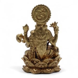 Creative Wisdom Miniature Statue Brass Saraswati