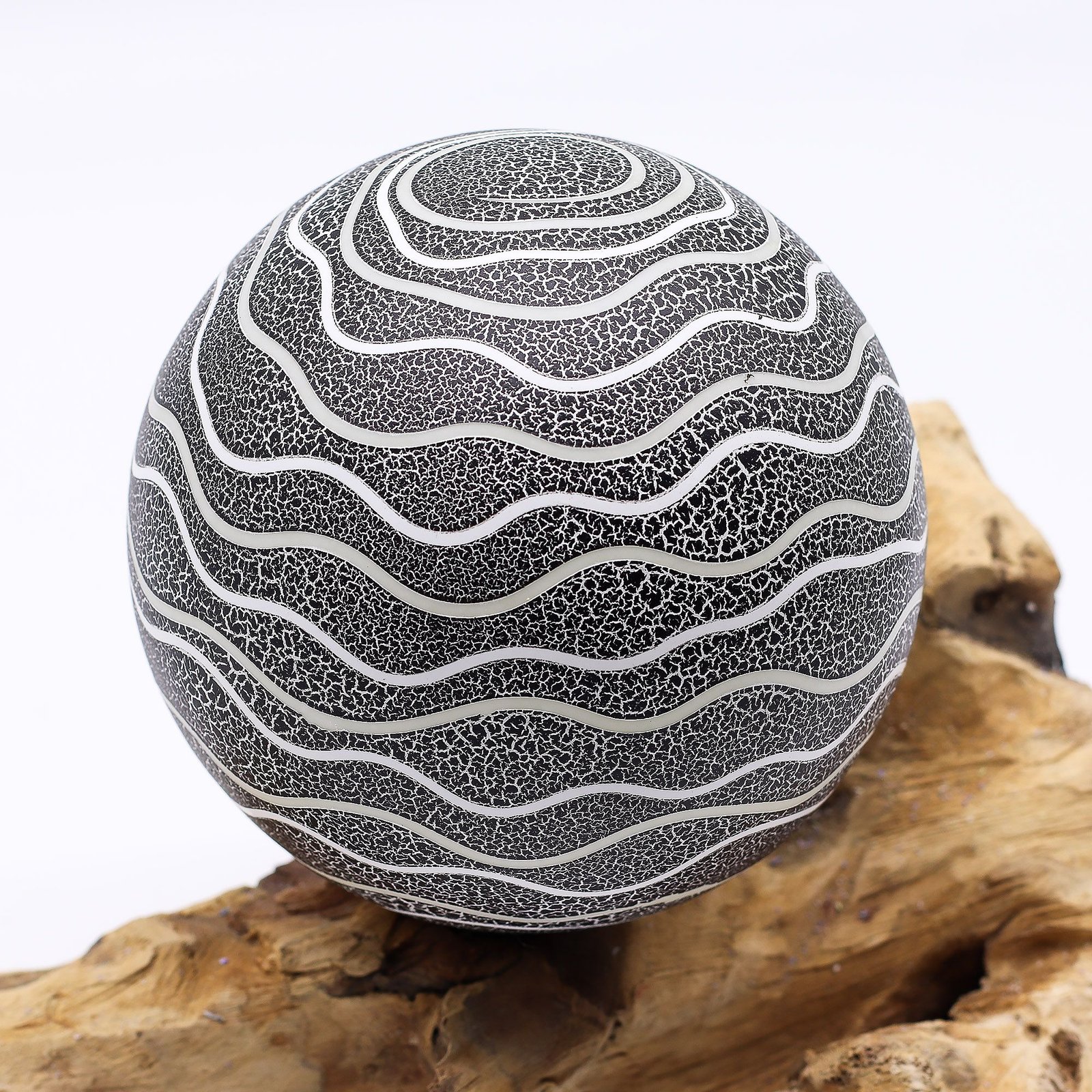 upokojujuca driftwood stolova lampa sive luna tienidlo Upokojujúca driftwood stolová lampa Sivé Luna tienidlo – Obrázok 2