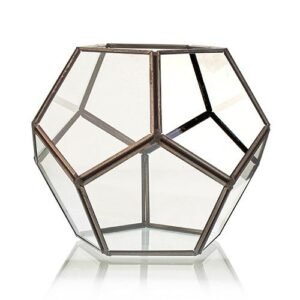 Harmonic Octagon Glass Terrarium Retreat
