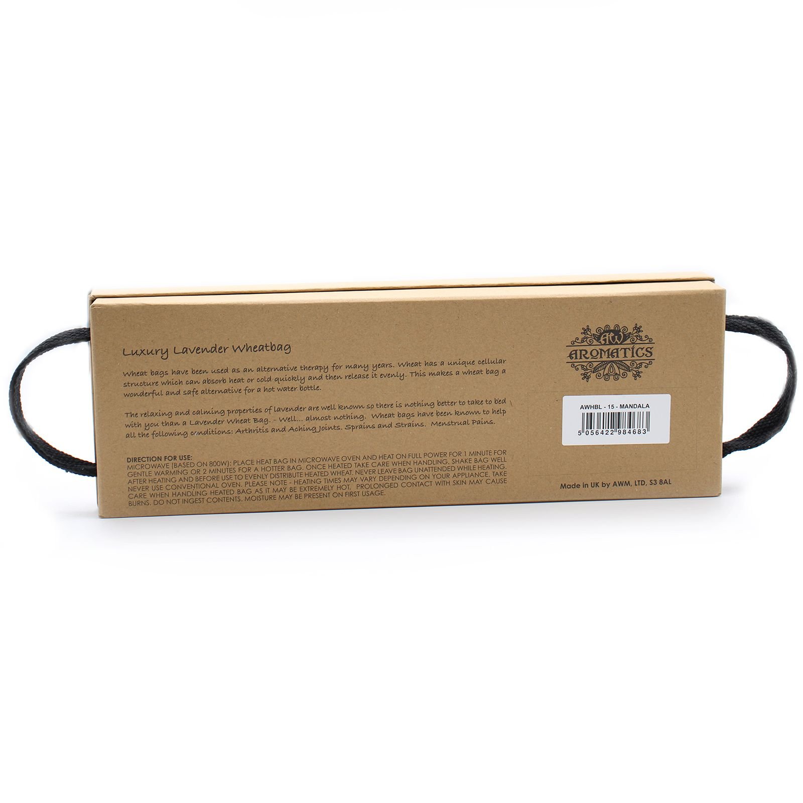 mindful relax therapy wheat bag lavender mandala Mindful Relax Therapy Wheat Bag Lavender Mandala - Image 2