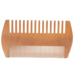 Daily Grooming Two Sided Beard Comb Bamboo