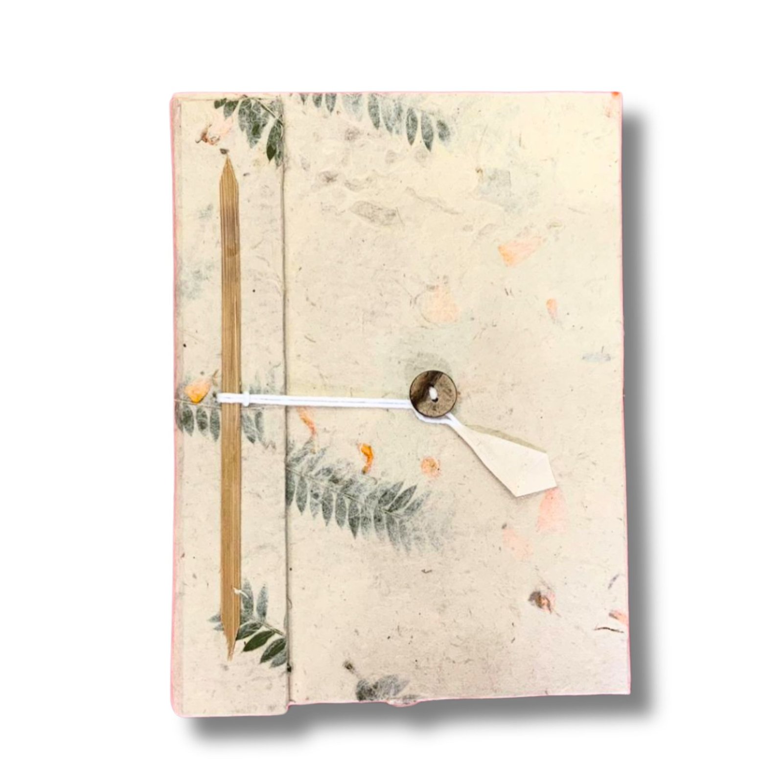 botanical reverie notebook lokta pressed flowers Botanical Reverie Notebook Lokta Pressed Flowers