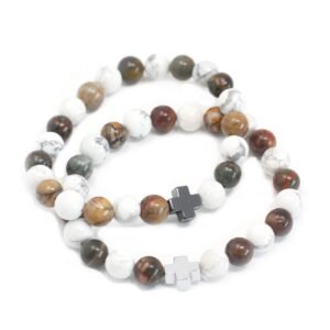 Peaceful Soul Gemstone Friendship Bracelets Picasso Jasper