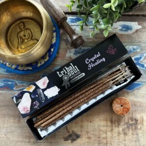 Aura Balancing Ritual Incense with Crystal Intention
