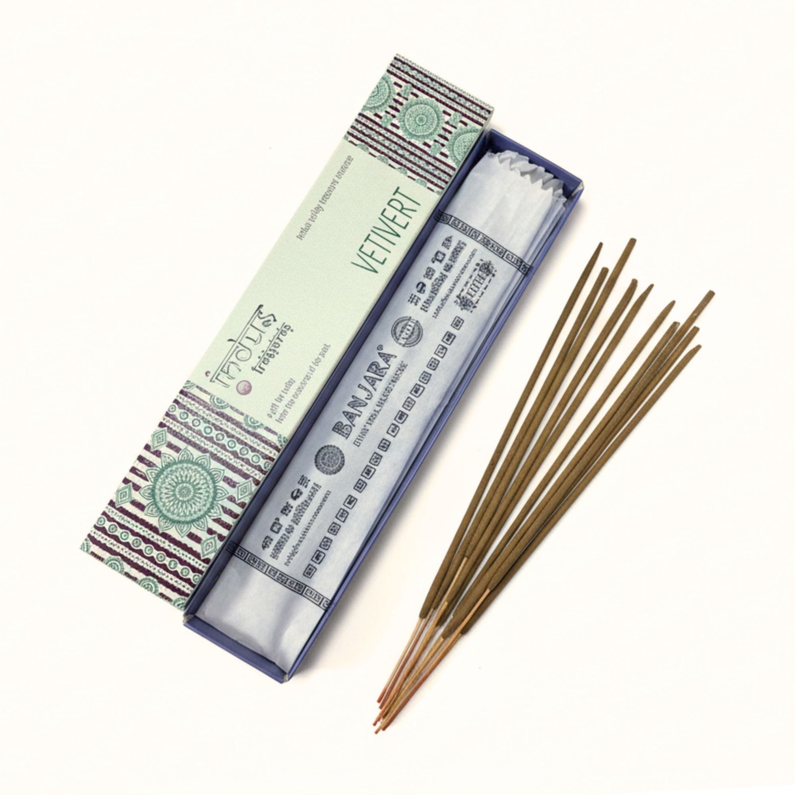 earthy balance incense sticks vetivert Earthy Balance Incense Sticks Vetivert - Image 4