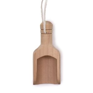 Elegant Mini Wooden Scoops For Bath Salts