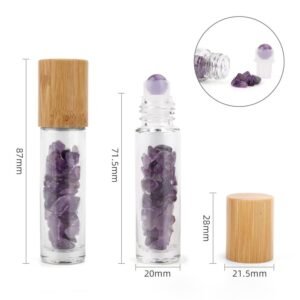 Calming Essential Oil Roller Bottle Amethyst