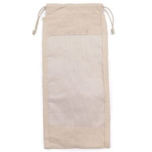 Eco Long Gift Pouch with Cotton Window