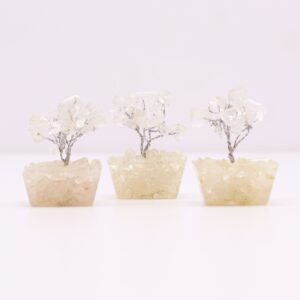 Clarity Mini Gemstone Tree Rock Quartz