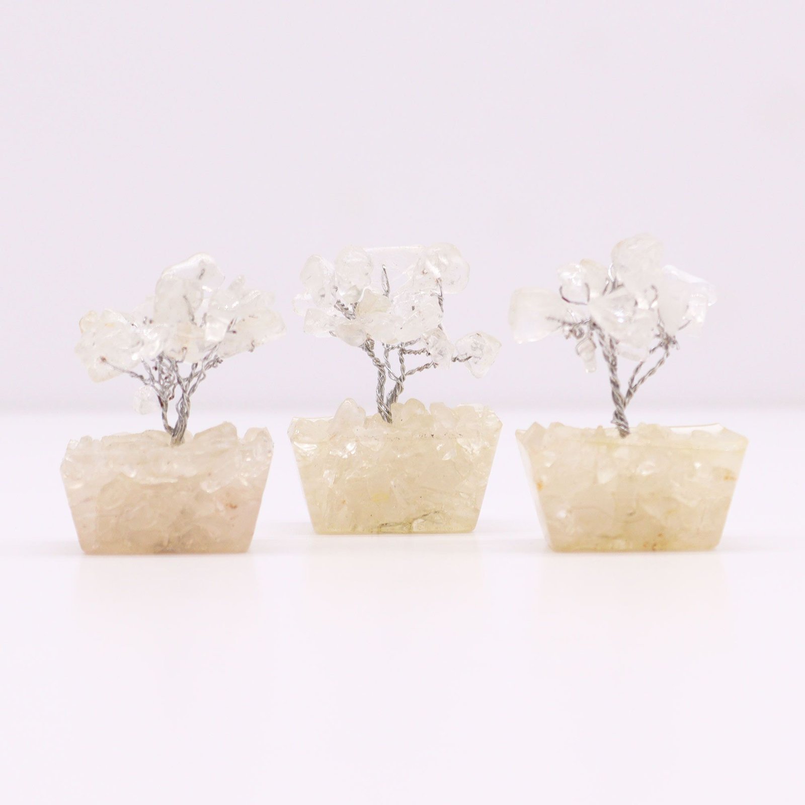 clarity mini gemstone tree rock quartz Clarity Mini Gemstone Tree Rock Quartz