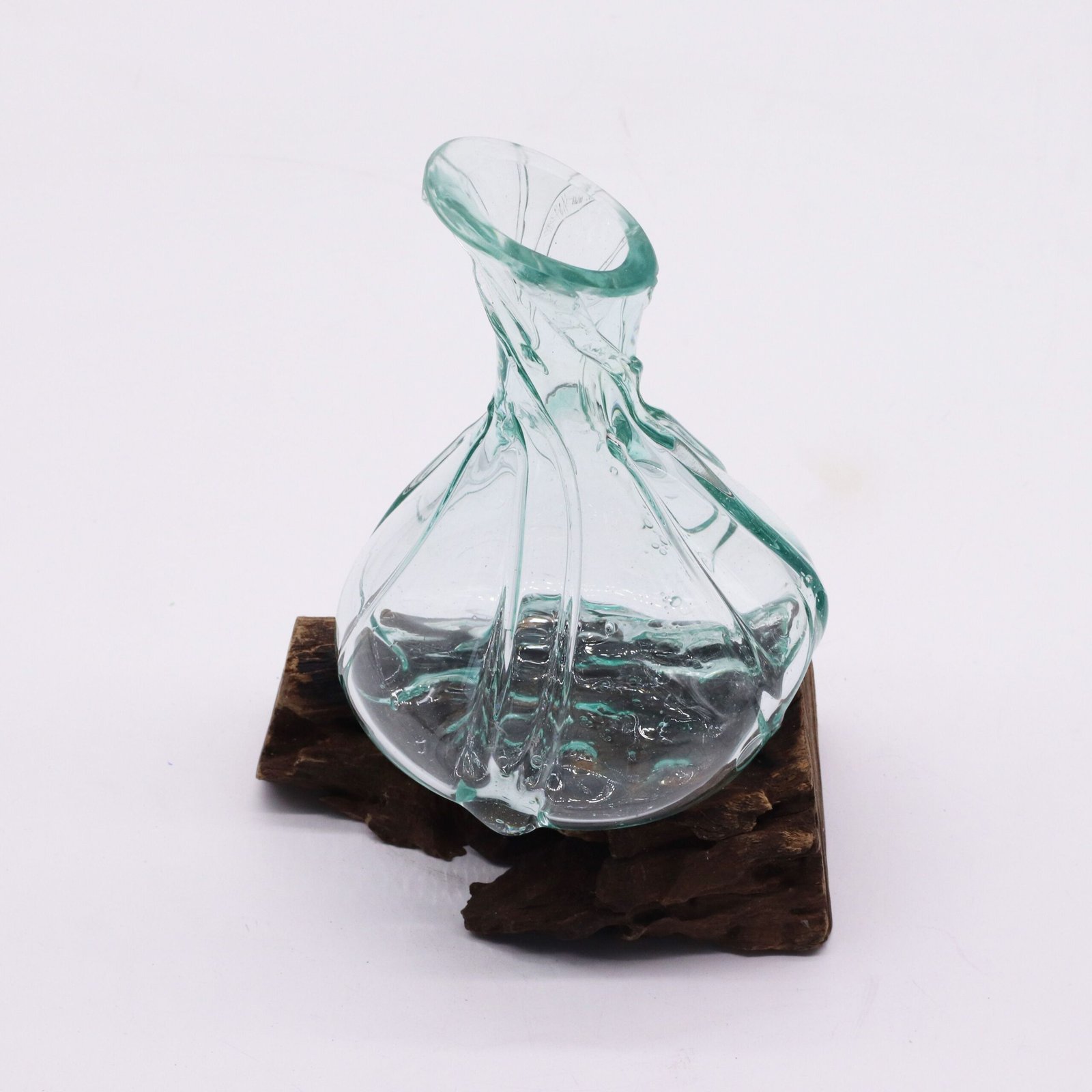 sculpted grace fancy mini glass decanter Sculpted Grace Fancy Mini Glass Decanter - Image 2
