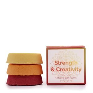 Strength & Creativity Chakra Bath Fizzer Trio