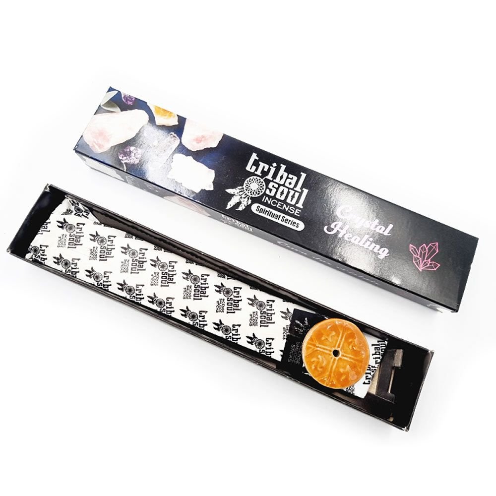 aura balancing ritual incense with crystal intention Aura Balancing Ritual Incense with Crystal Intention - Image 2