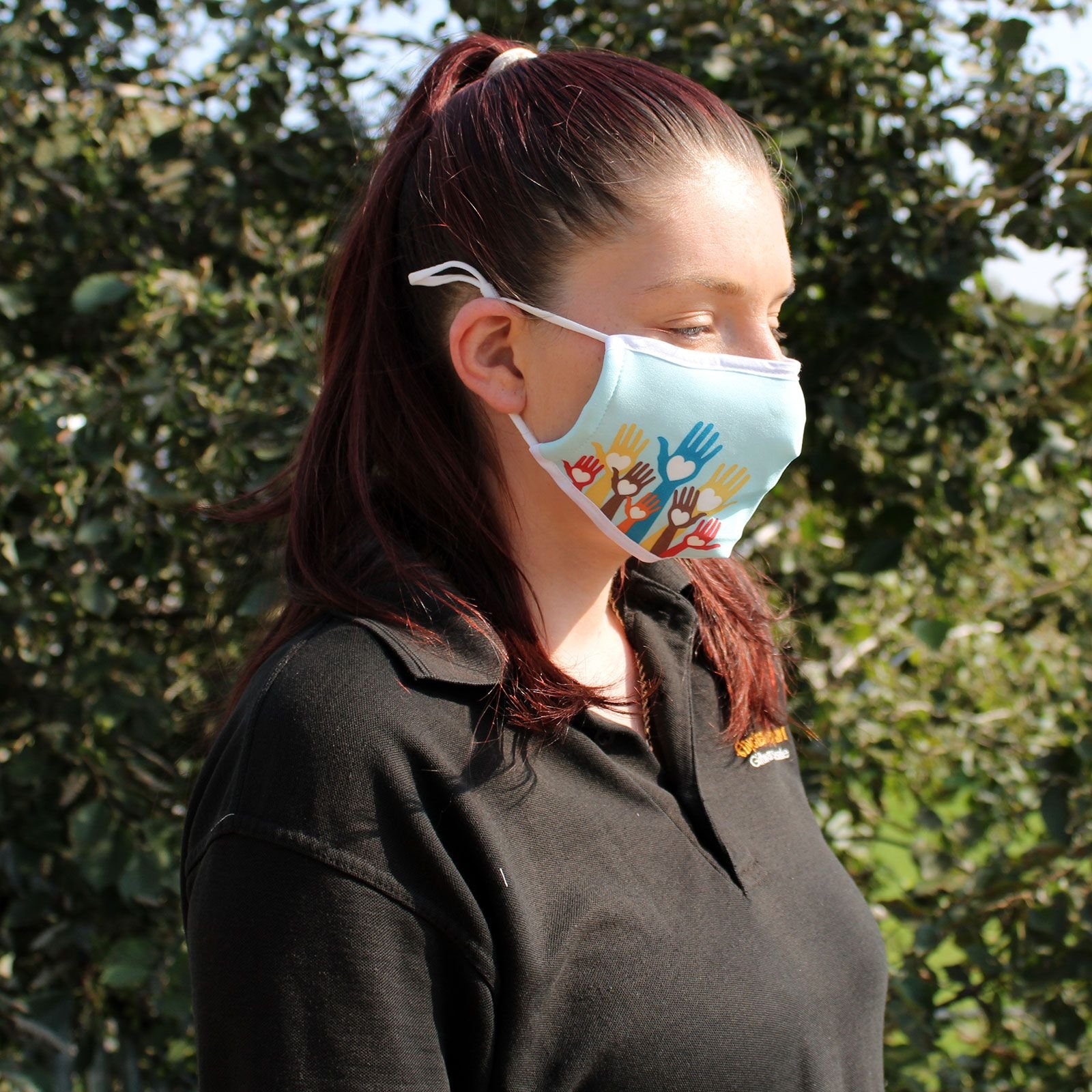 stylish everyday face mask love hands Stylish Everyday Face Mask Love Hands - Image 3