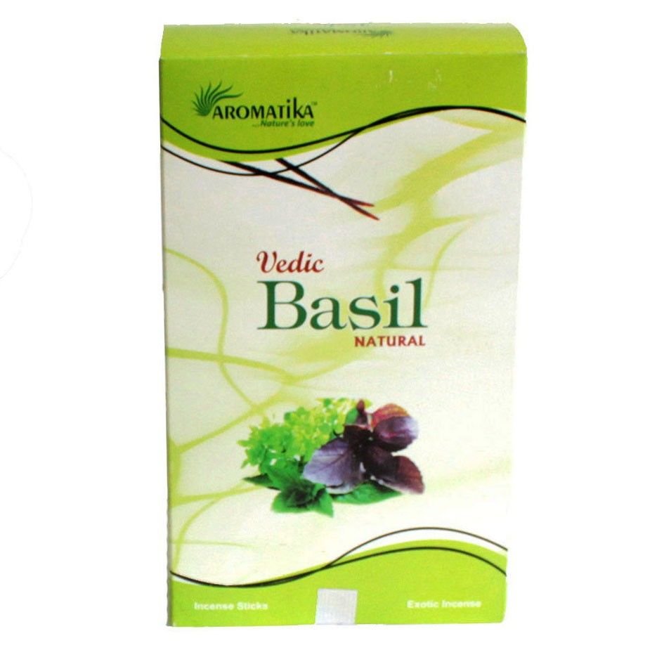 mental clarity vedic incense sticks basil Mental Clarity Vedic Incense Sticks Basil - Image 3