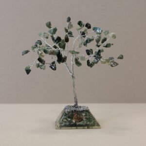Grounding Abundance Gemstone Tree Moss Agate