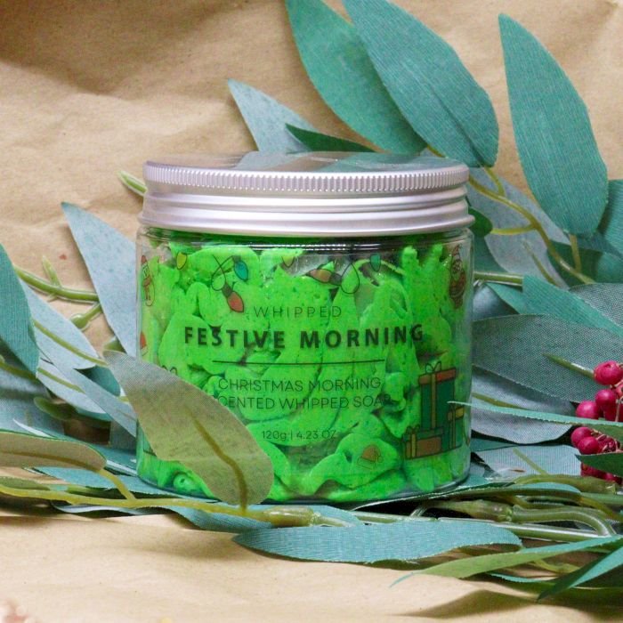joyful dawn whipped cream soap festive morning Joyful Dawn Whipped Cream Soap Festive Morning - Image 3