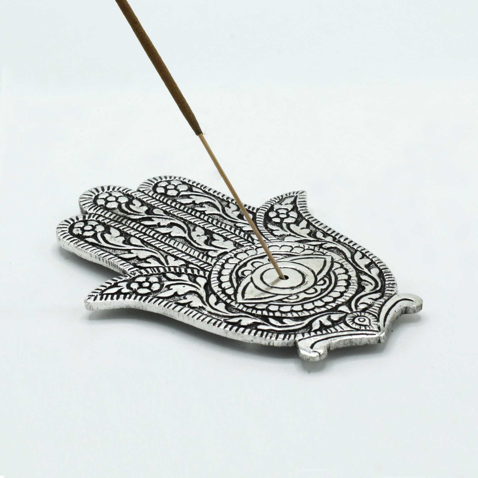 protective harmony hamsa incense holder Protective Harmony Hamsa Incense Holder - Image 2