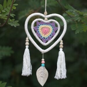 Joyful Dreams Heart Dreamcatcher Multicolour