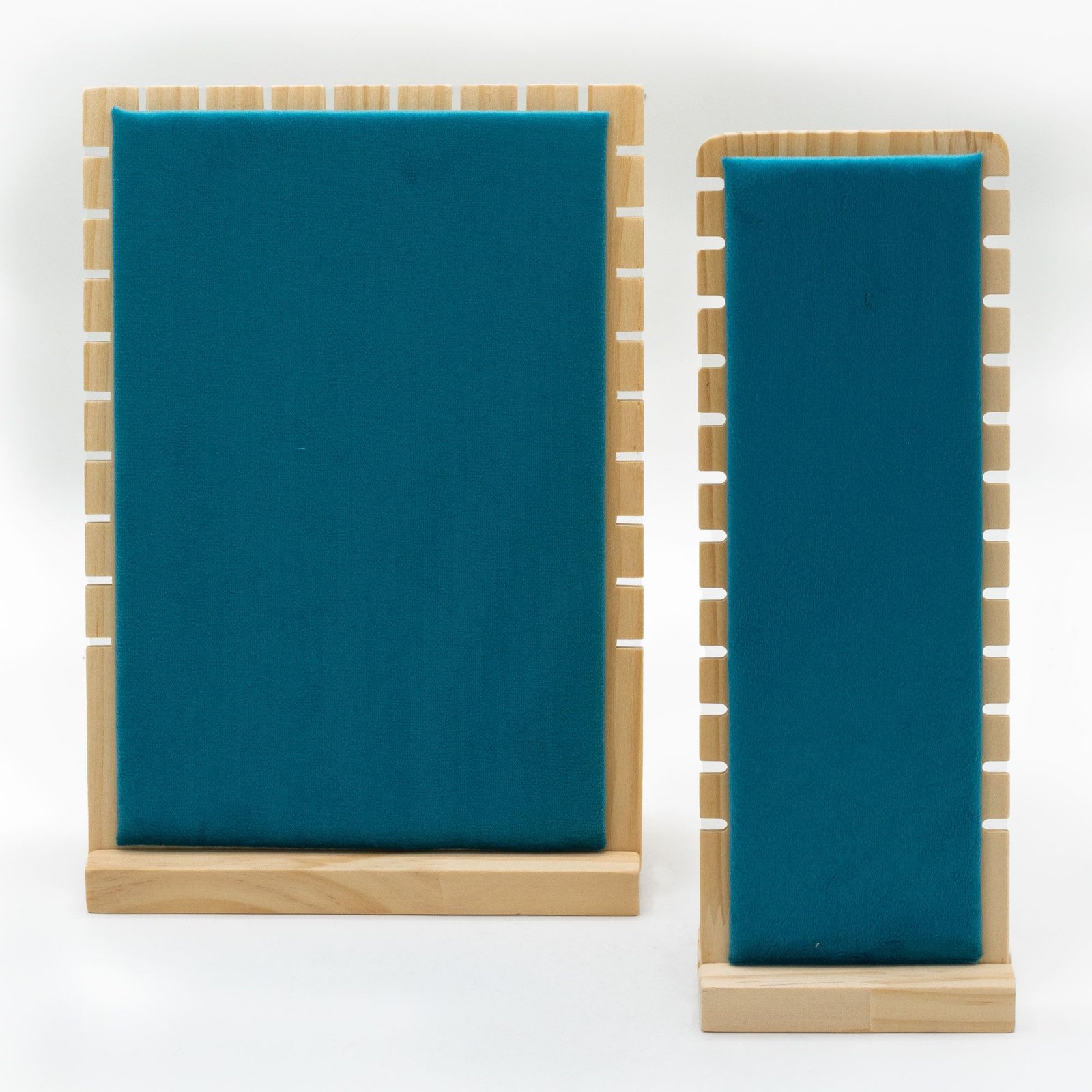 slim tall necklace display stand velvet Slim Tall Necklace Display Stand Velvet - Image 2