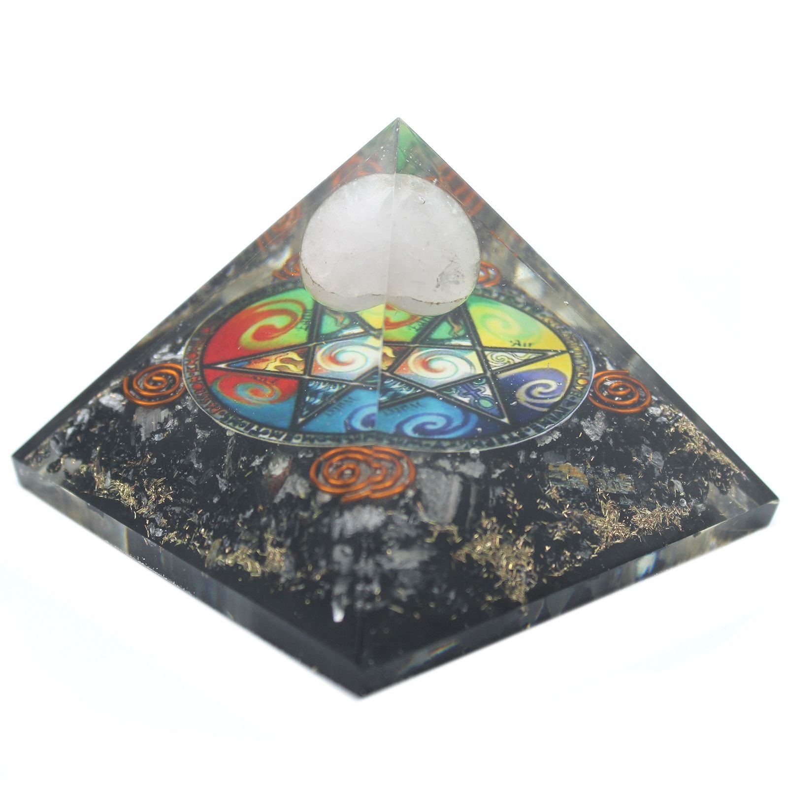 sleep serenity orgonite pentagon midnight pyramid Sleep Serenity Orgonite Pentagon Midnight Pyramid - Image 2