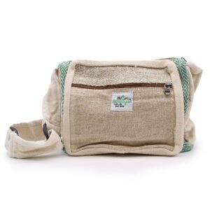 Calm Commute Messenger Bag Hemp Cotton