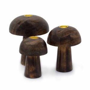 Tranquil Forest Incense Cone Mushroom Trio