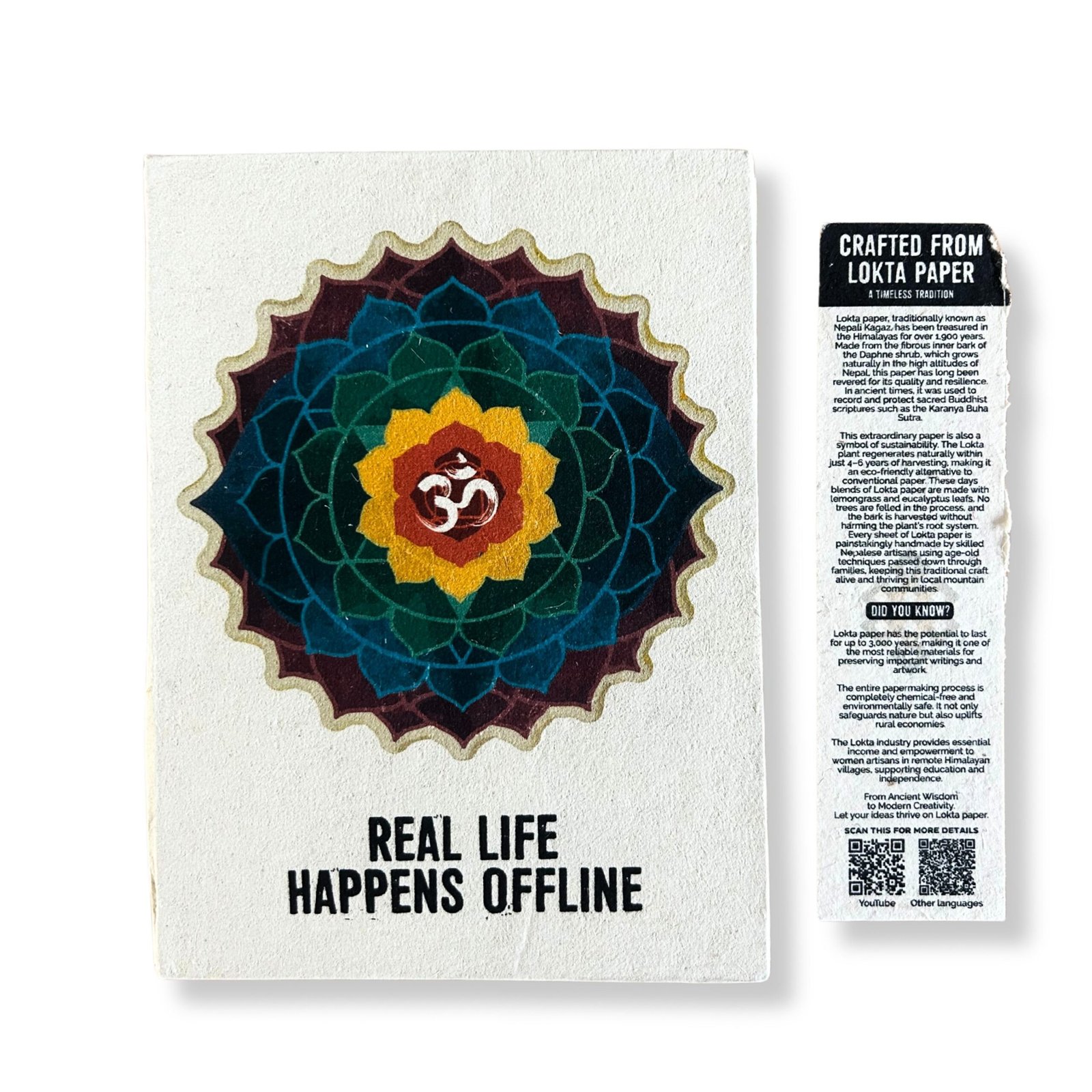 slow living journal lokta real life offline Slow Living Journal Lokta Real Life Offline - Image 3
