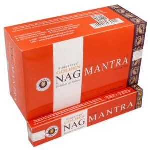 Focused Mantra Incense Sticks Golden Nag