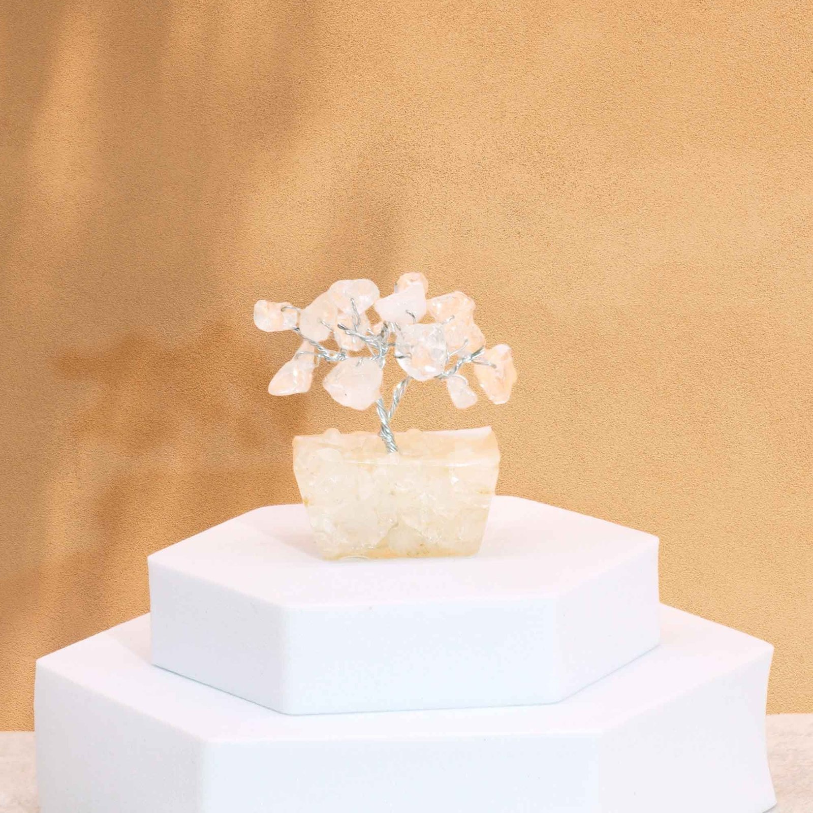 clarity mini gemstone tree rock quartz Clarity Mini Gemstone Tree Rock Quartz - Image 2