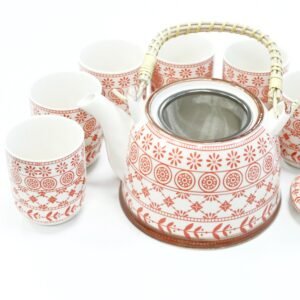 Warming Tea Ritual Set Amber Glaze